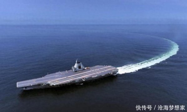 威力财 福建舰过台海后挺进南海，形成战力周期大缩短，对抗美航母有优势